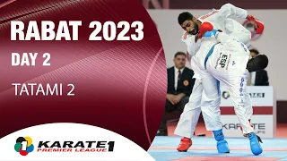 Karate1 RABAT | Day 2 – Tatami 2 | WORLD KARATE FEDERATION