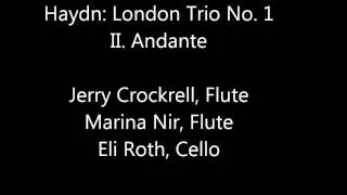 Haydn London Trio No  1 - Mvt  II