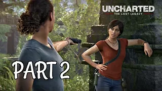 Uncharted The Lost Legacy Walkthrough Part 2 - The Western Ghats | PS4 Pro Gameplay