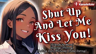 Kissing Your Best Friend As A Joke [Friends to Lovers] [F4M] [Kissing] [Flirty] [ASMR Roleplay]