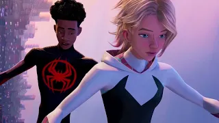 Miles meets Gwen | Spider Man Across The Spider Verse