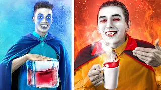 Desafío Caliente vs Frío / Vampiro en Llamas vs Vampiro Helado