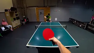 НАСТОЛЬНЫЙ ТЕННИС ОТ ПЕРВОГО ЛИЦА | PING PONG FIRST PERSON | TABLE TENNIS | MY START TRAINING WAY