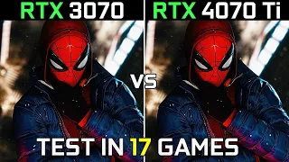 RTX 3070 vs RTX 4070 Ti | Test in 17 Latest Games at 1440p | Worth Upgrading? | 2023