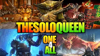 *NEW* VENOMAGE CAN DO THEM ALL!! SOLO THE SCARAB KING, DRAGON, ICE GOLEM & MINO RAID SHADOW LEGENDS