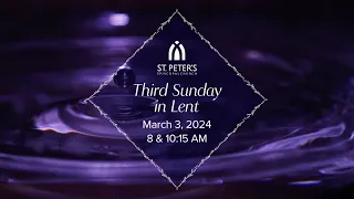 March 3 at 10:15 AM: Sunday Eucharist at St. Peter's Savannah