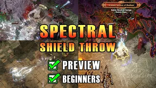 NERFED IN 3.16! 😢 Spectral Shield Throw Gladiator - 3.15 Build Showcase and Preview