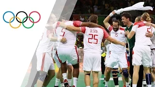 Denmark beat France to win first gold in men's Handball