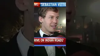 "Driving on Indian roads is tougher than on F1 circuit" - Sebastian Vettel