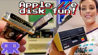 Apple //e USB disk transfer?! + Ladyfractic drive repairs