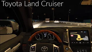 Night Driving Toyota Land Cruiser VRX - Euro Truck Simulator 2