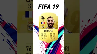 Karim Benzema - FIFA Evolution (FIFA 10 - EAFC 24)