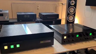 Yamaha C-4 Preamp and M-4 Power Amplifire