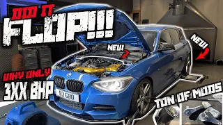 MY BMW M135i JUST FLOPPED...BIG TIME!😩😞 | INSTALLING MHD TUNING STAGE 2+ AND A TON OF MODS