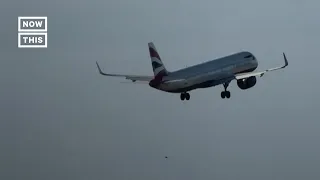 Pilot Aborts Landing Due to High Winds #Shorts