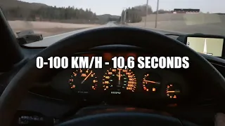 Chrysler Stratus 2.0L acceleration 0-150 km/h