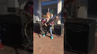 Kids Jamming Metallica on the Street!!