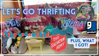 Let's Go Thrifting For American Girl Items!