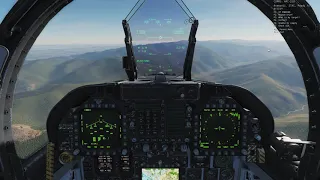 F-18 Hornet dropping GBU-12 with JTAC