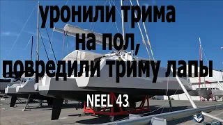 Разбит новый тримаран Neel