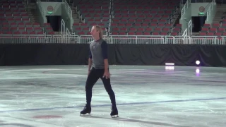 Евгений Плющенко Тренировка перед шоу Kings On Ice в Риге 4.11.2016