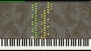 Toccata And Fugue in D Minor, BWV 565 (Piano/Organ Tutorial Synthesia)