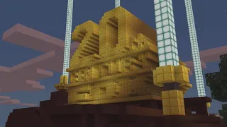 20th century fox logo remake Minecraft version