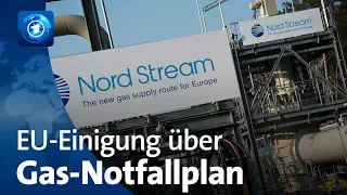 Notfallplan: EU verständigt sich offenbar auf Gas-Notfallplan