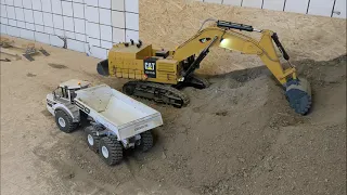 Backenbrecher & Siebanlage Modell - RC Bagger und RC Muldenkipper