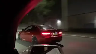 GINTANI TUNED M3 E92 BRUTAL OVERRUN POPS AND BANGS BURBLE FLAMES