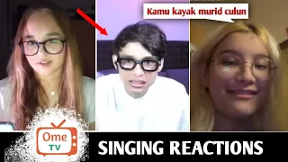 Nyamar jadi CULUN Awalnya di ketawain, Tapi setelah aku nyanyi dia malah terpukau SINGING REACTIONS