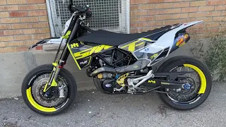 2020 Husqvarna 701 Supermoto, FMF 4.1 Exhaust, SM-Projects