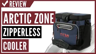 Arctic Zone Titan Deep Freeze Zipperless Hardbody Cooler Review