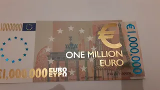 One million euro bill