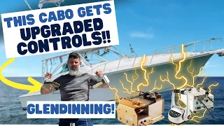 UPGRADED CONTROLS: Full Glendinning Overhaul of a 45ft CABO Yacht