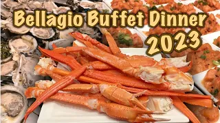 Bellagio Buffet Dinner Featuring CRAB LEGS | Las Vegas