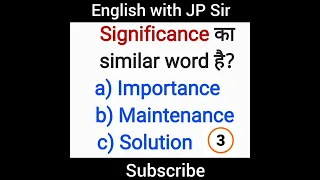 Significance Synonym #shorts #vocabulary