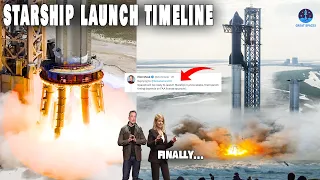 Elon Musk DECLARED "SpaceX ready to launch Starship in a few weeks"...