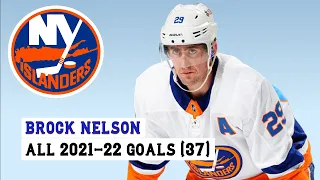 Brock Nelson (#29) All 37 Goals of the 2021-22 NHL Season