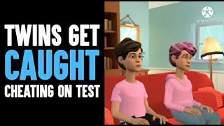Twin Get CAUGHT CHEATING on TEST ft. @Stokes Twins | Dhar Mann Animations
