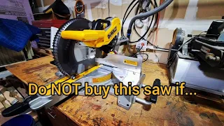 5 reasons to buy the #dewalt DWS779 #mitersaw and a few reasons you shouldn't.