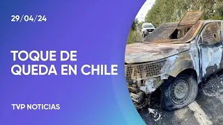 Chile: mataron a tres carabineros y hay toque de queda