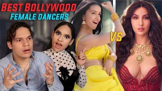 Latinos React to Top 10 Female Bollywood Dancers ft Nora Fatehi , Shraddha Kapoor and more