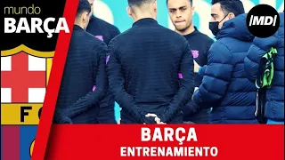 El Barça vuelve a trabajo tras tres días de fiesta