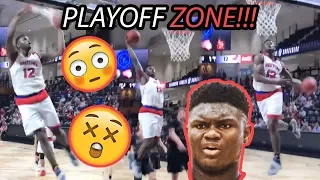 Zion Williamson Is In PLAYOFF MODE! Ridiculous 360 & Windmill Leads To MID GAME SELFIE 😱