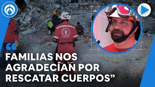 "Topo" narra su experiencia en Turquía: "Es como si se hubiera destruido toda la colonia Roma"