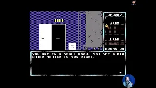 Broken Mirror - ein Horror-Adventure für den C64 (2024) 🕹️🎃