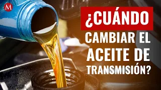 ¿Cuándo se debe cambiar el aceite de la transmisión de un auto?