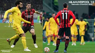 MILAN-LIVERPOOL 1-2 - Radiocronaca di Francesco Repice (7/12/2021) Rai Radio 1