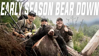 OUR FIRST BEAR OF THE SEASON (Semi Live Hunt!)